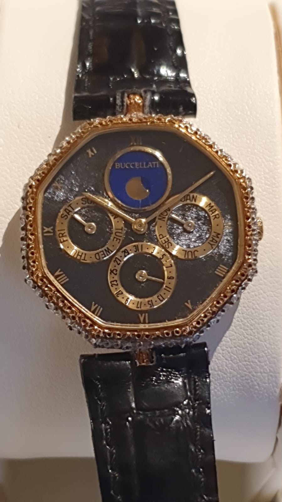 Buccellati Gerald Genta Annual Calendar Moonphase