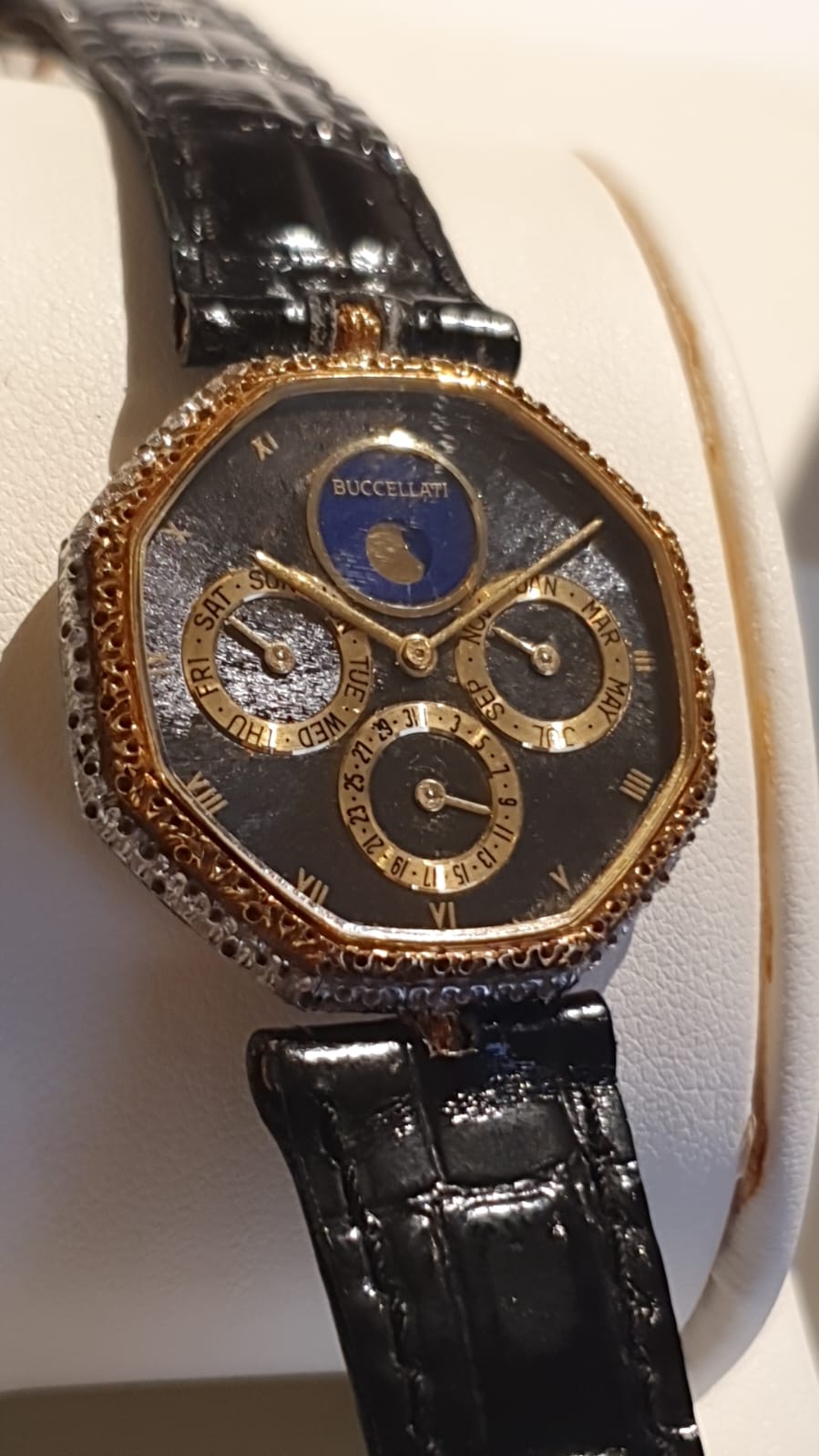 Buccellati Gerald Genta Annual Calendar Moonphase